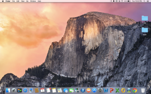 Mac OS Yosemite Screenshot